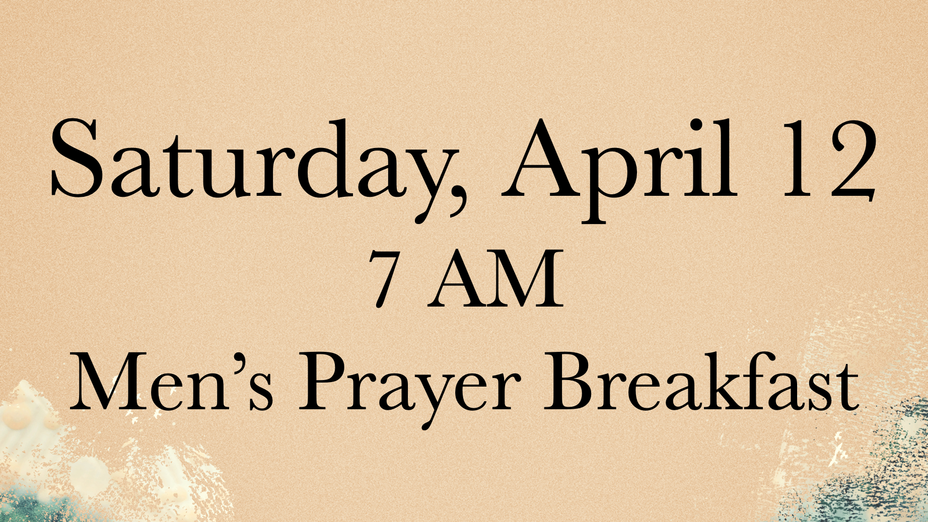 Prayer Breakfast