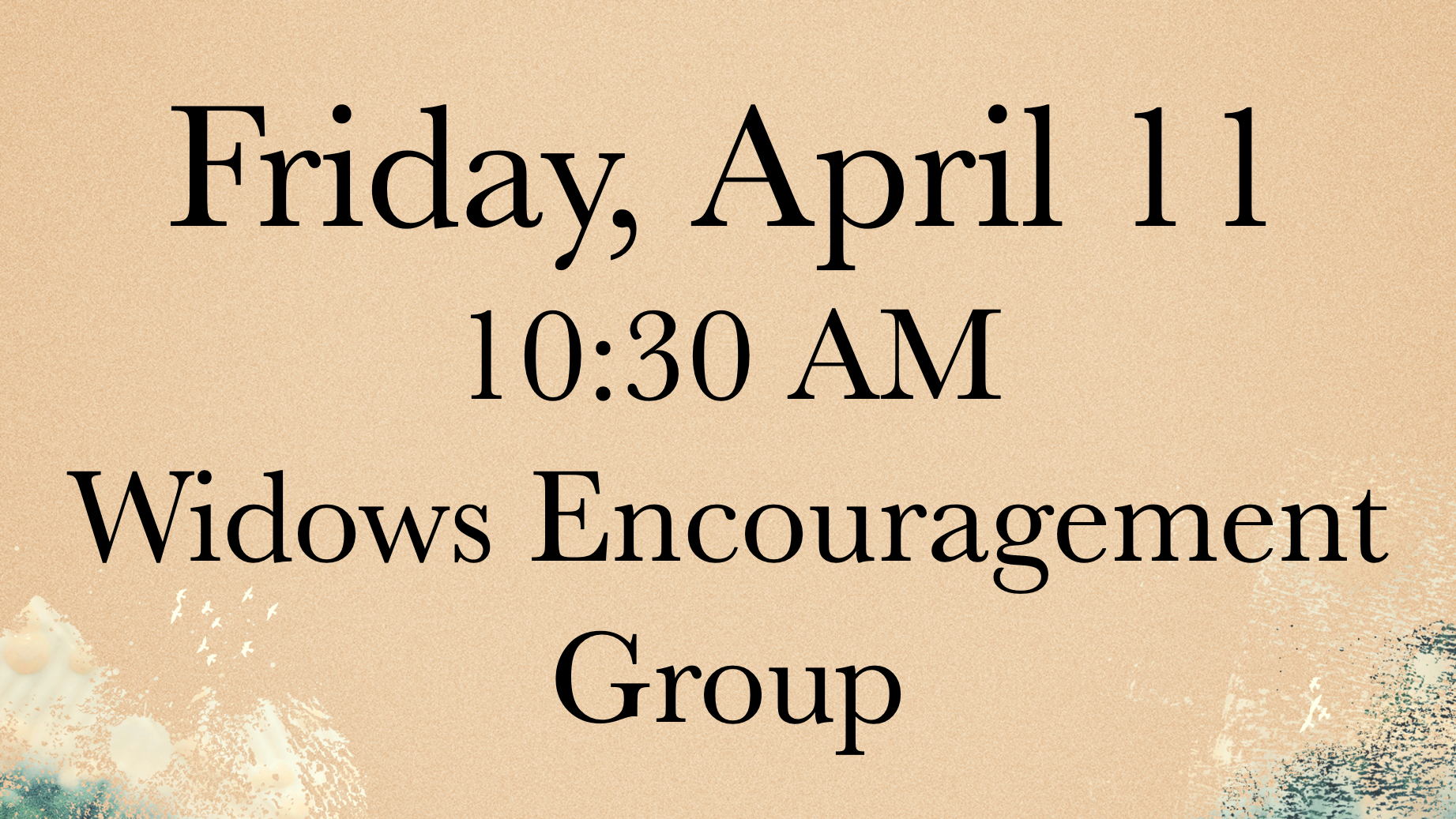 Widows Encouragement Fellowship